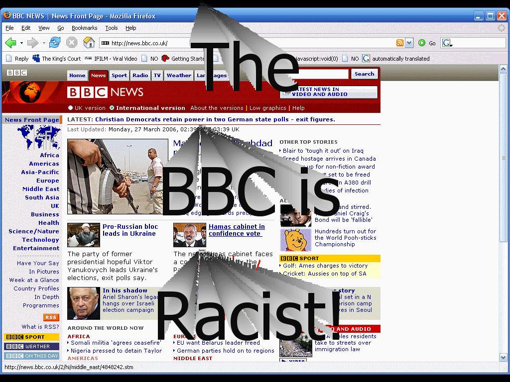 bbcracist