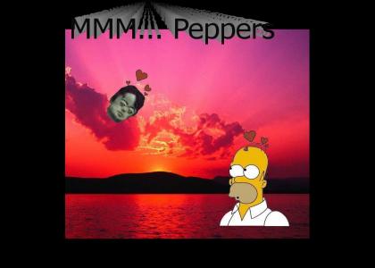 Homer Loves Brian Peppers