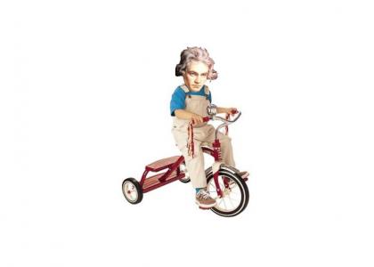 beethoven stole my trike!