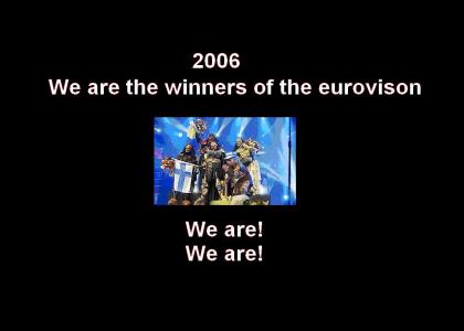 we are the winner's of the eurovison