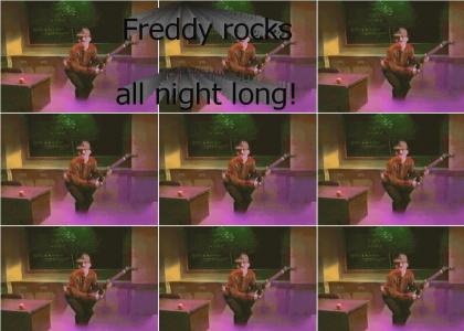 Freddy Krueger rocks it like a hurricane 2