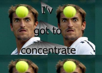 tennis concentration!