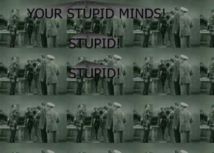 Your stupid minds