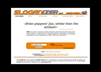 Peppers got the sloganizer!