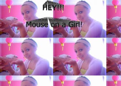 Mouse on a girl