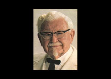 colonel sanders stares into your soul