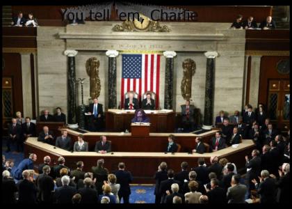 Charles Manson addresses Congress