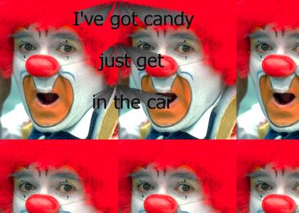 Clowns are scary
