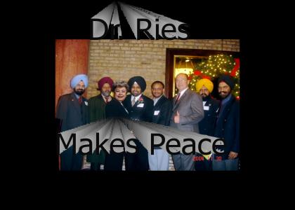 Dr. Ries Makes World Peace