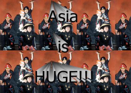 Asia is BIG!