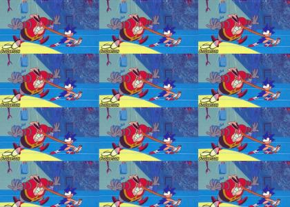 Sonic and Robotnik; the eternal struggle