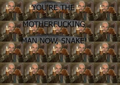 You're the motherfucking man now, snake!