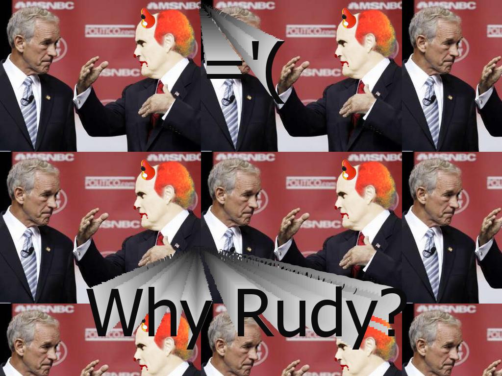 giulianiclownronpaul