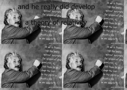 Einstein Blackboard Suicide