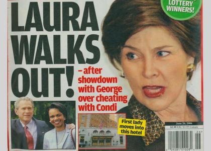 Laura Walks it out!