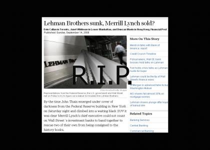 Lehman has gone