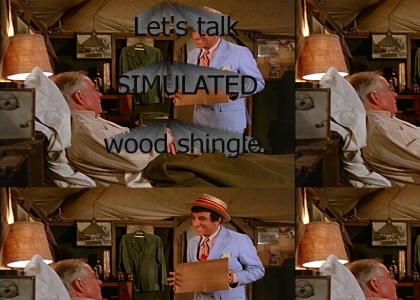 Let's talk simulated wood shingle.