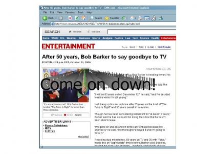 Bob barker is RETIRING!