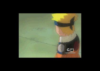 Naruto has NO class, even for the dying