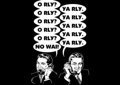 A new O RLY T-Shirt? NO WAI!