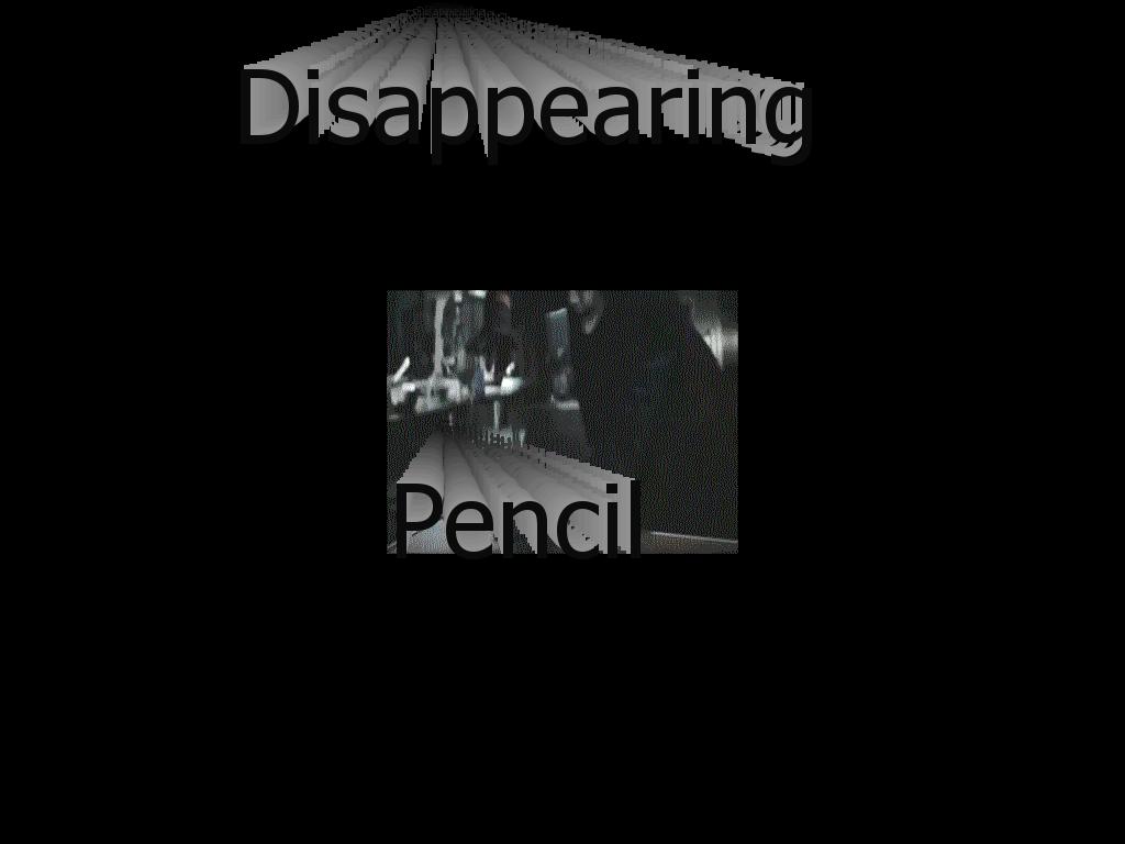 disappearingpencil