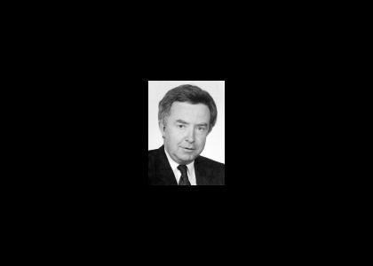 Joe Clark stares into your soul with suprise