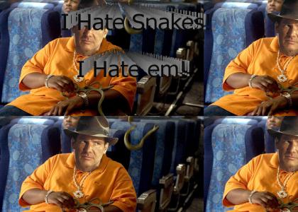 Indiana Jones hates Snakes on a Plane!!!