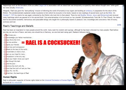 "Wikicodes"-Rael`s hidden message