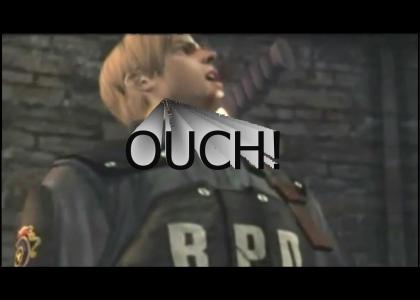 Leon Gets Hurt Again (RE4)