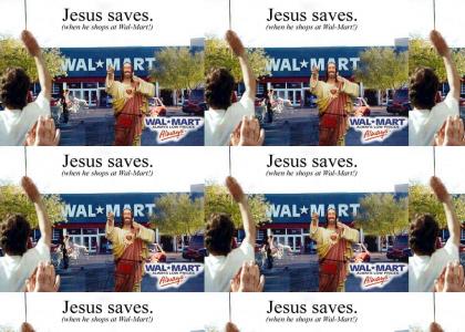 Jesus Saves At Walmart