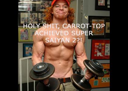 Carrot  Top goes SUPER SAIYAN?!?