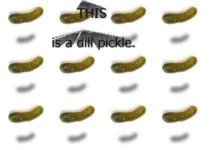 This is a dill pickle.