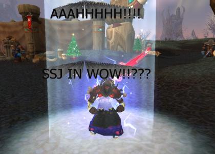 SUPER SAIYAN 2 IN WORLD OF WARCRAFT!!???