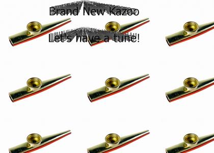 Brand new Kazoo