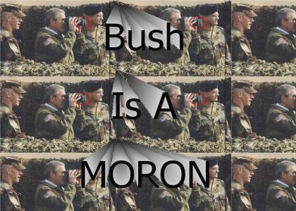 Bush shows his intelligence
