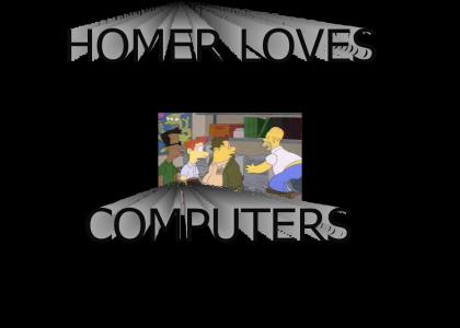 Homer Loves Computers (refresh)