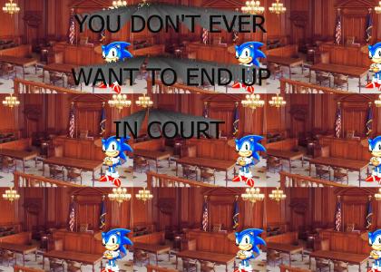 Sonic Gives Legal Advice
