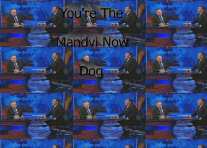 Jon Stewart: You're The Mandvi Now Dog