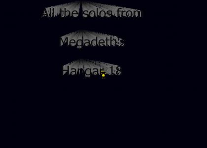 Megadeth Hangar  18 Guitar Solos