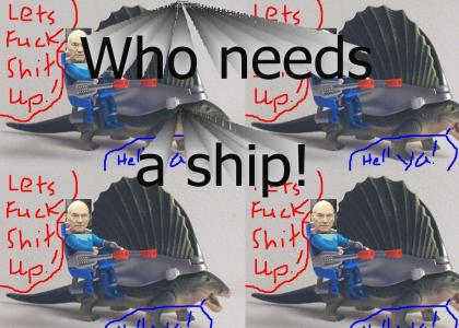 Who needs a ship?