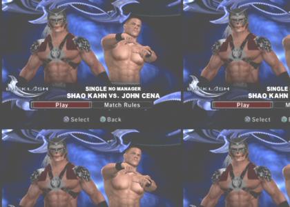 Shao Kahn vs. John Cena