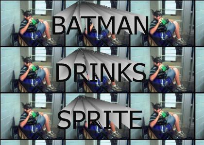 Batman Drinks Sprite