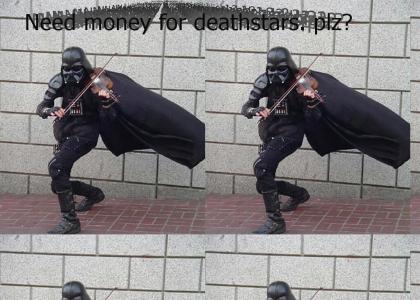 Vader plays the fiddle