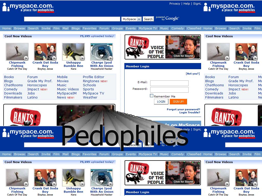 Pedophilesonmyspace