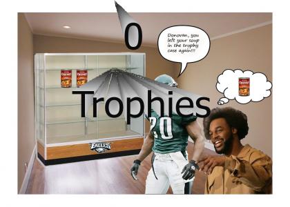 The Philadelphia Eagles' Trophy Case