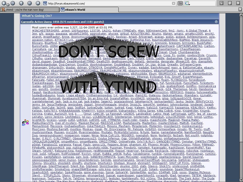DONTSCREWWITHYTMND