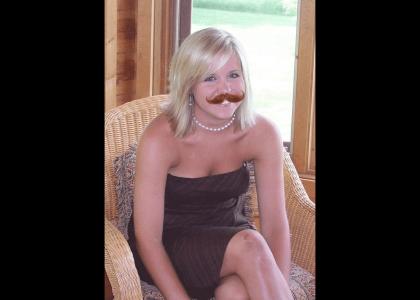 Amy Nord's Mustache