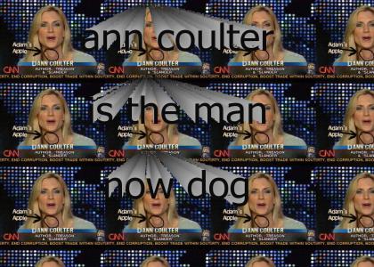 ann coulters the man now dog