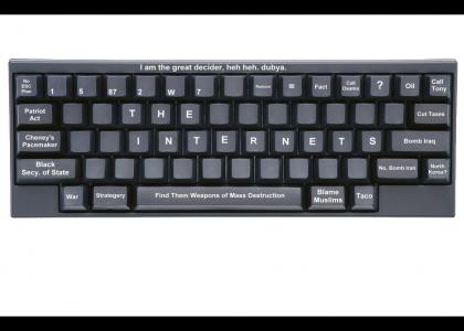 Dubya's Keyboard