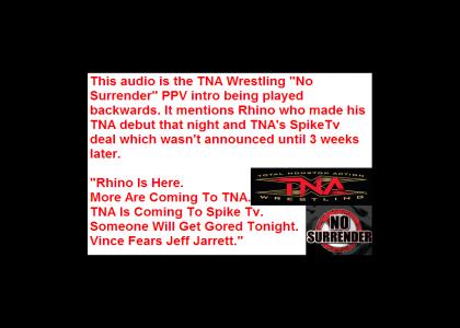 TNA Wrestling's Subliminal Message